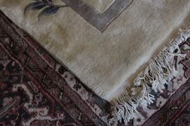 Fine Wool Rug

Some stains, need professional cleaning. Cream colored, floral patterning.
Rug Number: 1001378
Description: Chinese
Size: 6' x 9'
Fiber: 100% wool pile
Annapolis: 62410 CHC
Original Price was: $2995