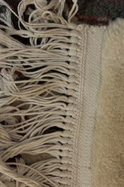 Fine Wool Rug

Some stains, need professional cleaning. Cream colored, floral patterning.
Rug Number: 1001378
Description: Chinese
Size: 6' x 9'
Fiber: 100% wool pile
Annapolis: 62410 CHC
Original Price was: $2995