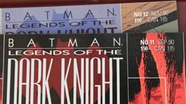 DC Comics and Daily Planet Carousel Toy

Comics include:
Batman: Armageddon 2001. Annual 1991.
Batman: Legends of the Dark Knight. Faith. Part two of three. No. 22. September 1991.
Batman: Legends of the Dark Knight. Gothic. Part one of five. No. 6. April 1990.
Batman: Legends of the Dark Knight. Gothic. Part two of five. No. 7. May 1990.
Batman: Legends of the Dark Knight. Gothic. Part four of five. No. 9. July 1990.
Batman: Legends of the Dark Knight. Gothic. Part five of five. No. 10. Auguest 1990.
Batman: Legends of the Dark Knight. Prey. Part one of five. No. 11. September 1990.
And all other issues shown in photos.

Also includes Schylling Superman Classic Carousel - DAILY PLANET Windup Tin Toy. Comics in overall very good condition. Carousel in very good condition. 