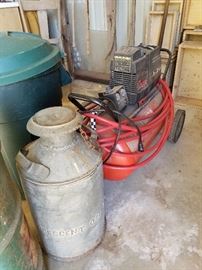 Crescent oil, air compressor