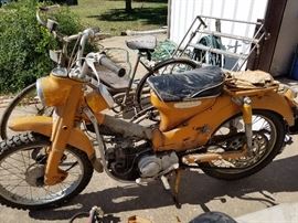 Honda 90 motorcycle
