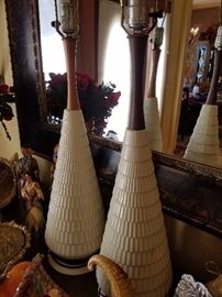 Mid Century cool lamps