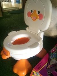 Precious duck potty chair