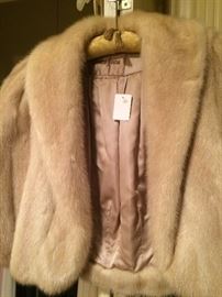 Precious mink collared stole From Neiman Marcus