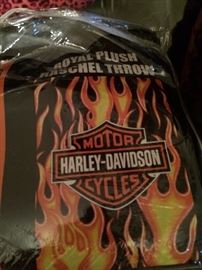 Harley-Davidson throw
