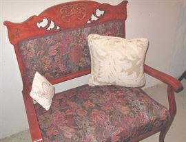 1900 era loveseat.
