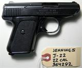 Jennings Semi Auto 22 Pistol