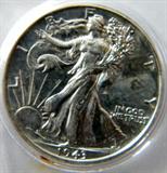 Silver Coin Walking Liberty