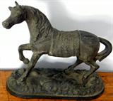 Metal Horse Statue