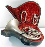 F.A. REYNOLDS MELLOPHONE HORN IN ORIGINAL CASE