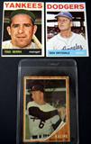 YOGI - DRYSDALE - KALINE BASEBALL CARD