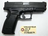 SPRINGFIELD XD-9 9 mm SEMI-AUTO PISTOL