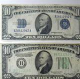 $10 SILVER CERTIFICATE U.S. DOLLAR BILLS