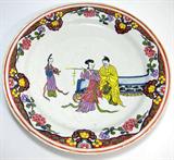 1700'S JAPANESE SOFT PASTE PORCELAIN CHARGER DISH