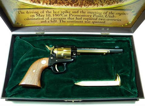 Colt Commemorative 1869 "Golden Spike" .22 Caliber w/Display Box