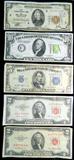 Vintage U.S. Paper Currency