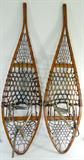 Fantastic Pair of Vintage Snowshoes, Marked 13x48 Norway, Maine