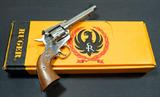 Ruger New Model Single Six 22 cal Revolver in Yellow Box