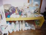 Yarn ,stuffing, crafts