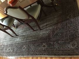 Oriental Hand Knotted Rug (11'-8" x 8')