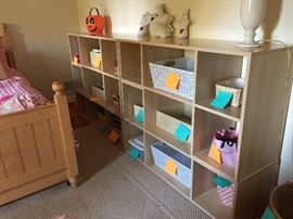 Pair of 9 Cubby Bookcase (48" x 16" x 41")
