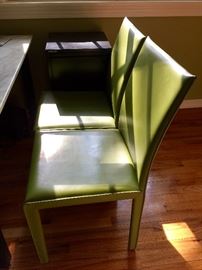 Green Leather Chair