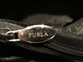 Furla Black Leather Purse