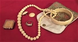 Bone jewelry 