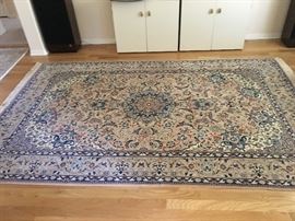 Persian Nain hand woven  11 X 7 rug, 225 kpsi , $2,350