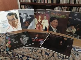 Frank Sinatra BABY CAKES!!! These are rainbow Capitols likely played once or twice and recorded $8 a pop.