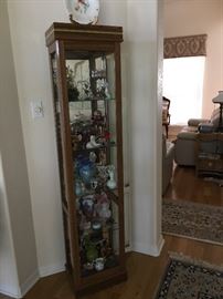 Lighted Curio, contents sold separately