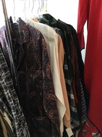 PAJAMAS AND HOUSE JACKETS TO REMOVE THE CHILL, FLANNELS ETC.