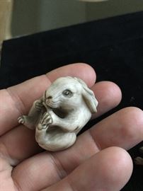 Rabbit Netsuke
