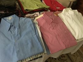BROOKS BROTHERS, ARMANI, TUXEDO SHIRTS