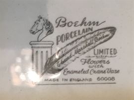 Mark on reverse "Edward Marshall Boehm"