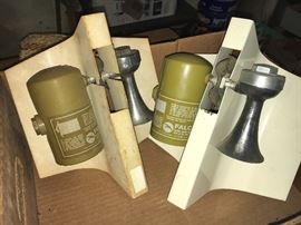 Falcon gas operated fire alarm horns.
