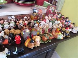 Yuge Collection of Salt & Pepper Shakers in fantastic condition