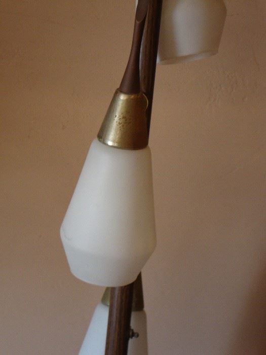 Closeup of lamp, still functions well