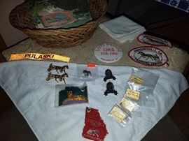 Hawkinsville, Georgia Lawrence Bennett Harness Training Facility Commemorative post cards, lapel pins, & more. Lions Club.