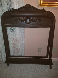 Antique mirror frame. 