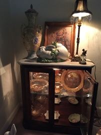 pink depression glass