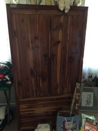 cedar wardrobe - handmade