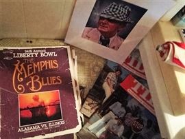 Football programs and magazines