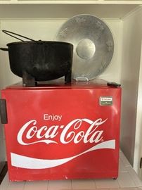 small Coca Cola fridge