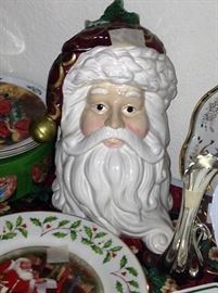 Christmas cookie jars