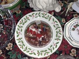 Lennox Holiday Cookies for Santa plate