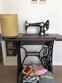 Singer treadle sewing machine