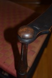 Detail on Shaker Rocking Chair