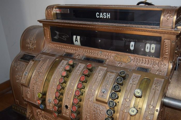 Antique National Cash Register