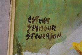 Esther Seymore Stevenson original artwork